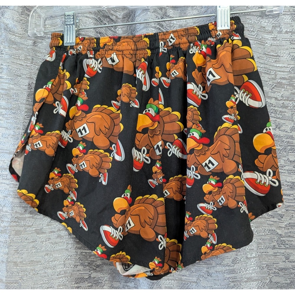 Mens B.O.A. running shorts small multicolored turkey - Picture 2 of 5